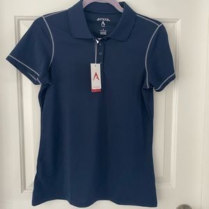 New with tags, Antigua women’s golf shirt, size S (small)
